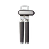 KitchenAid Classic Multifunction Can Opener and Bottle Opener Easy to Use, Razor Sharp Stainless Steel Cutting Wheel, Soft Ergonomic Handles, Black
