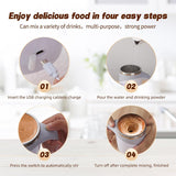 Automatic Stirring Coffee Mug, Rechargeable Automatic Stirring Coffee Mug, Electric Fun Automatic Stirring Mug, Stainless Steel Travel Coffee Mug for Office Use (White)