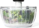 OXO Good Grips Large Salad Spinner - 6.22 Qt., White